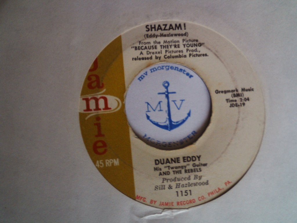 duane eddy - shazam! // the secret seven 6o, Cd's en Dvd's, Ophalen of Verzenden, Zo goed als nieuw, Pop, Beschermende buitenhoes
