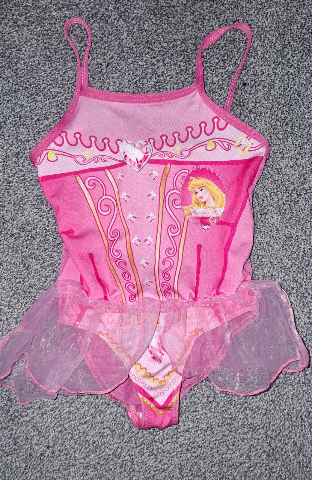 Te koop een als nieuw Barbie Disney badpak, verkleedpakje 92, Meisje, Badpak, Ophalen of Verzenden, Zo goed als nieuw