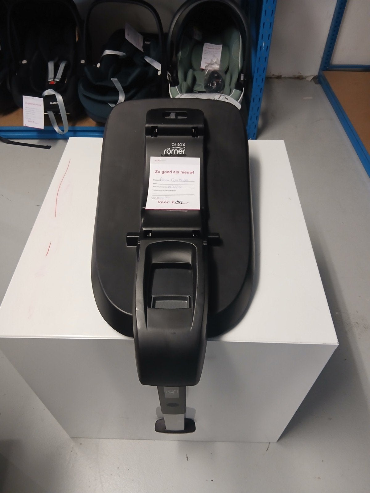 Britax base, Zo goed als nieuw, 9 t/m 36 kg, Isofix, Ophalen