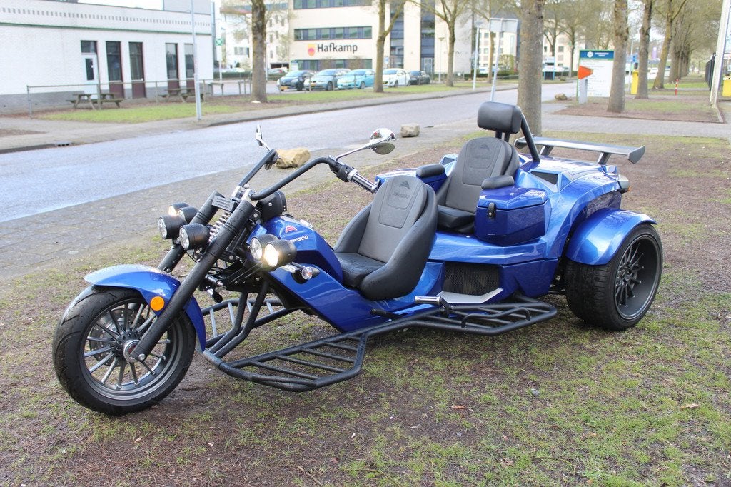 Rewaco RF1 Pur 3 GT Black-Line Trike, Meer dan 35 kW