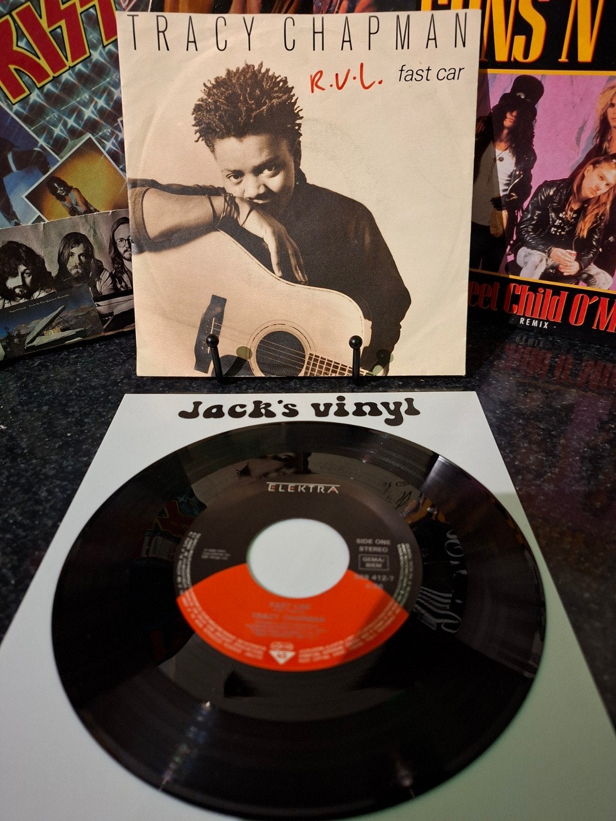 Tracy Chapman - Fast Car 7 inch vinyl single 1988, Pop, 7 inch, Ophalen of Verzenden, Zo goed als nieuw