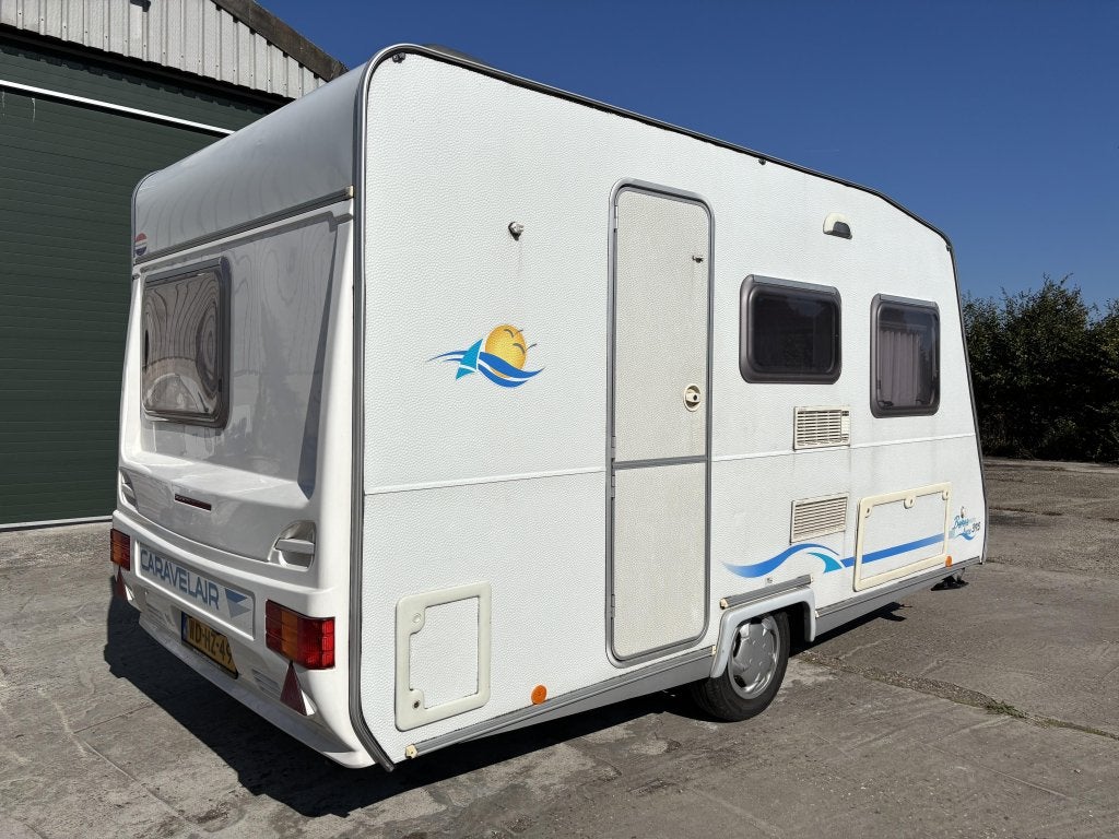 Caravelair Bahia de Luxe 395 vastbed en treinzit, Caravans en Kamperen, Bedrijf, Treinzit, Schokbreker, 4 tot 5 meter