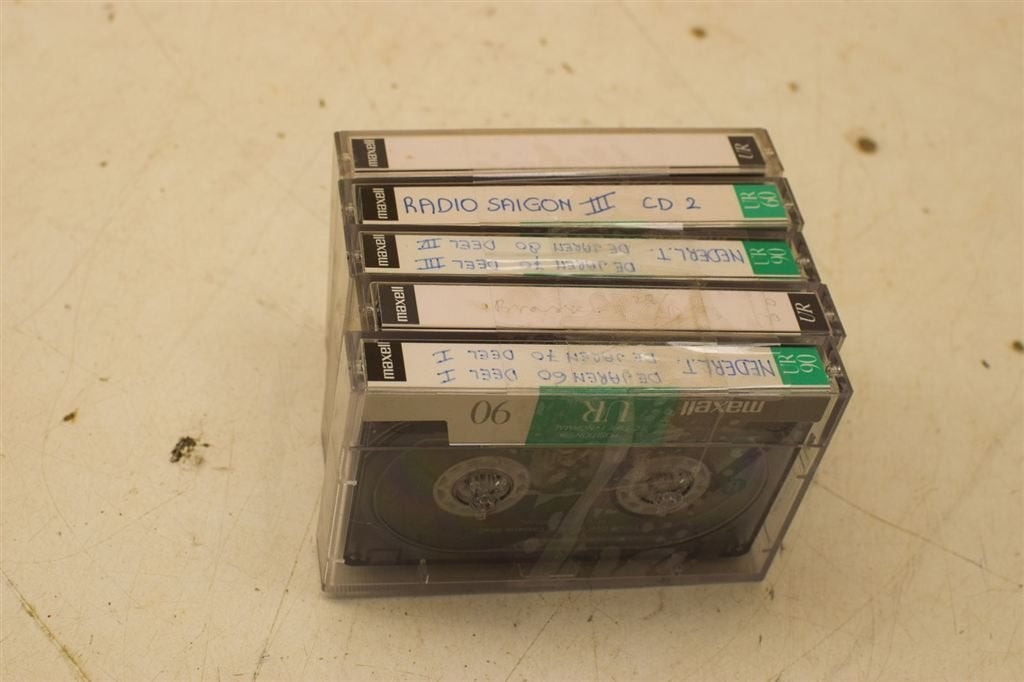 5 stuks Maxell cassettebandjes 46719, Ophalen of Verzenden, Gebruikt, Overige genres, 1 bandje