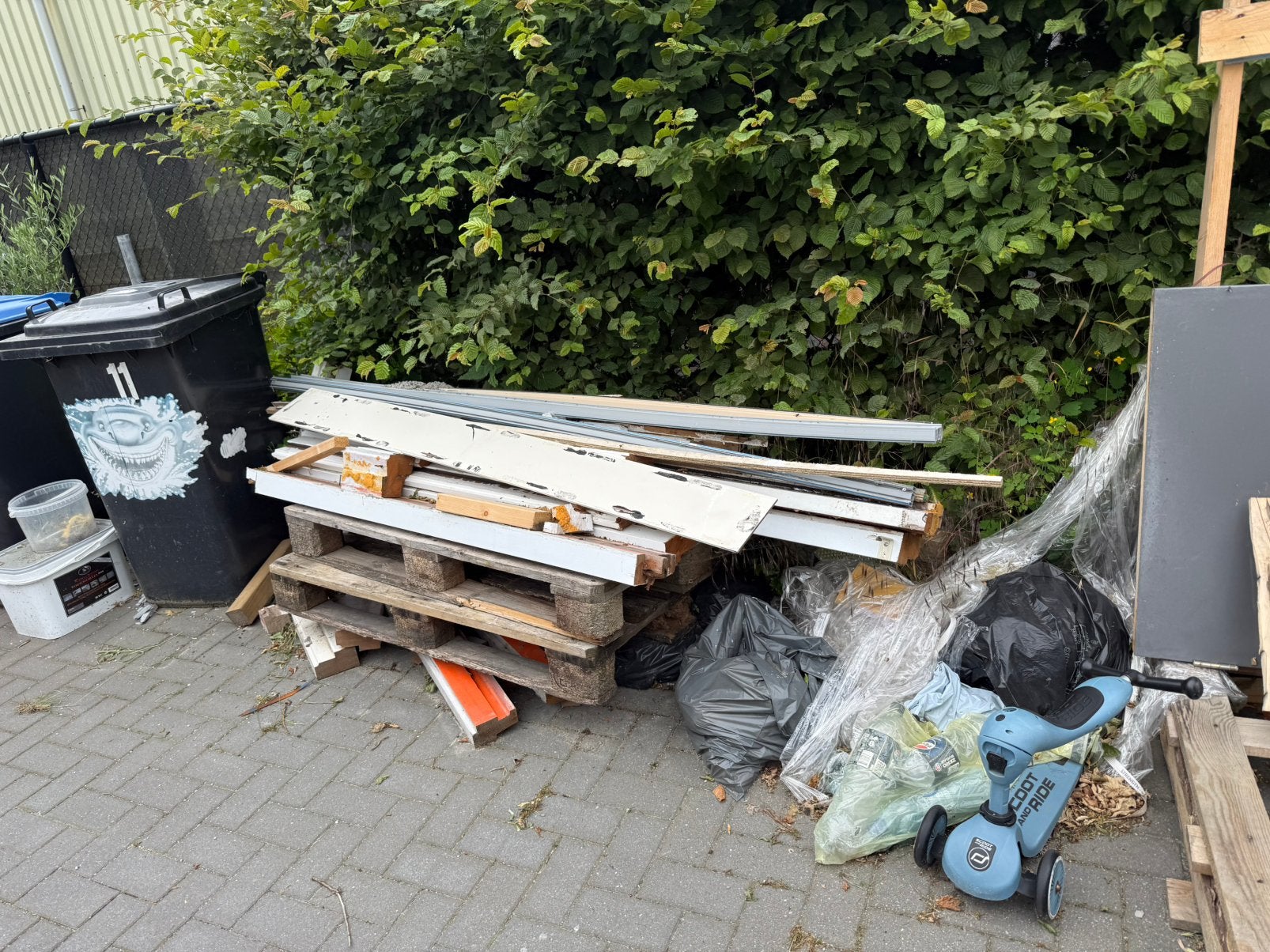 Brandhout allesbrander. Pallethout, aanmaak hout, Tuin en Terras, Haardhout, Minder dan 3 m³, Ophalen
