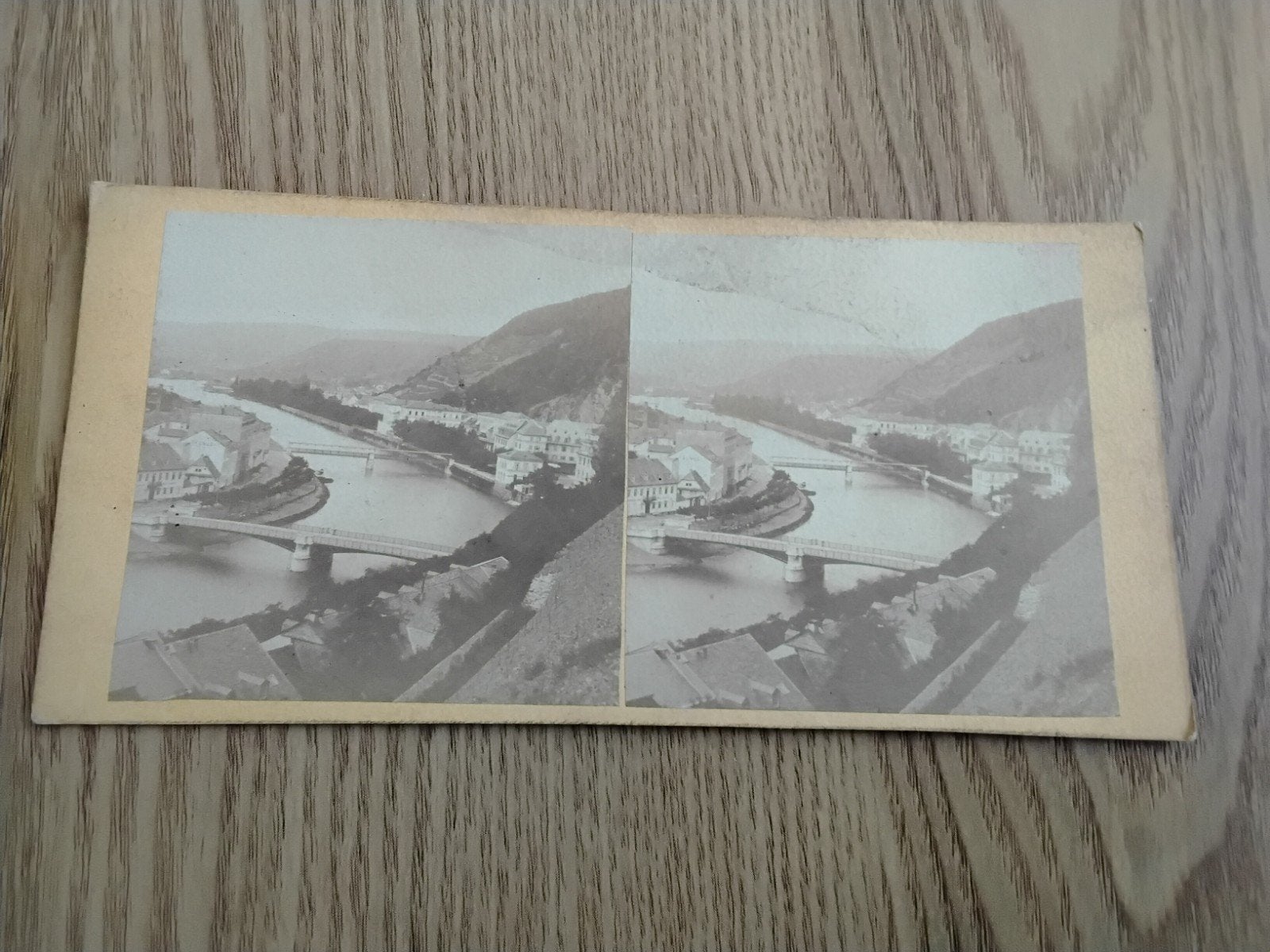Antieke kaart, karton, Bad Ems, Ophalen of Verzenden, Voor 1940, Gebruikt