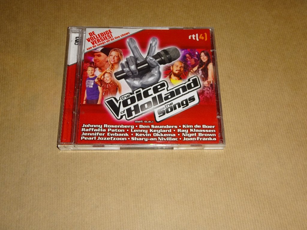 2 CD The Voice Of Holland The Songs, Ophalen of Verzenden, Nieuw in verpakking, Pop