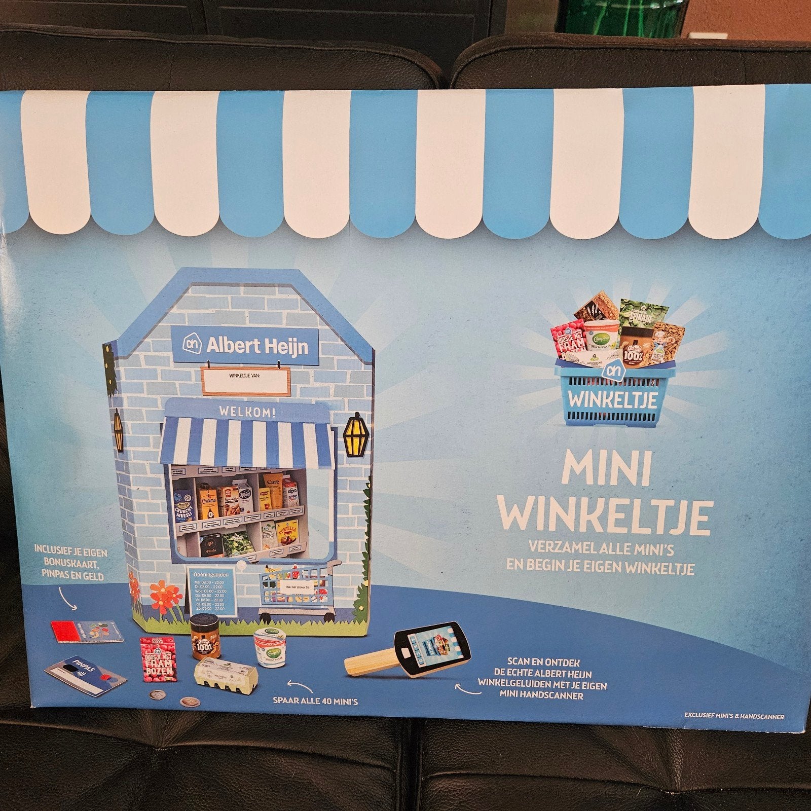 Albert Heijn Mini Winkeltje - Compleet Speelplezier, Ophalen, Nieuw, Knutselen, Met geluid