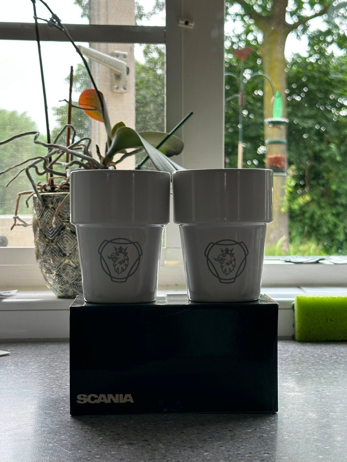 2x Scania mok, Ophalen of Verzenden, Nieuw, Auto's