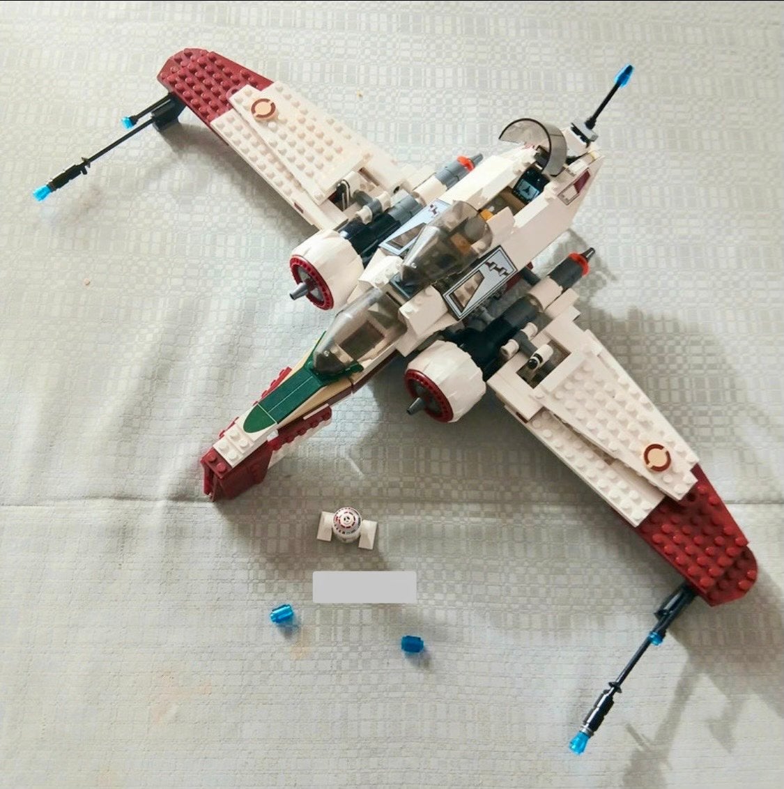 Lego Star Wars ARC-170 Starfighter 7529, Ophalen of Verzenden, Zo goed als nieuw