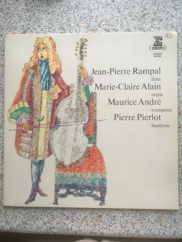 LP met werken van Cimarosa, Vivaldi, Händel en Molter, Inclusief binnenhoes, Ophalen of Verzenden, Zo goed als nieuw, Romantiek