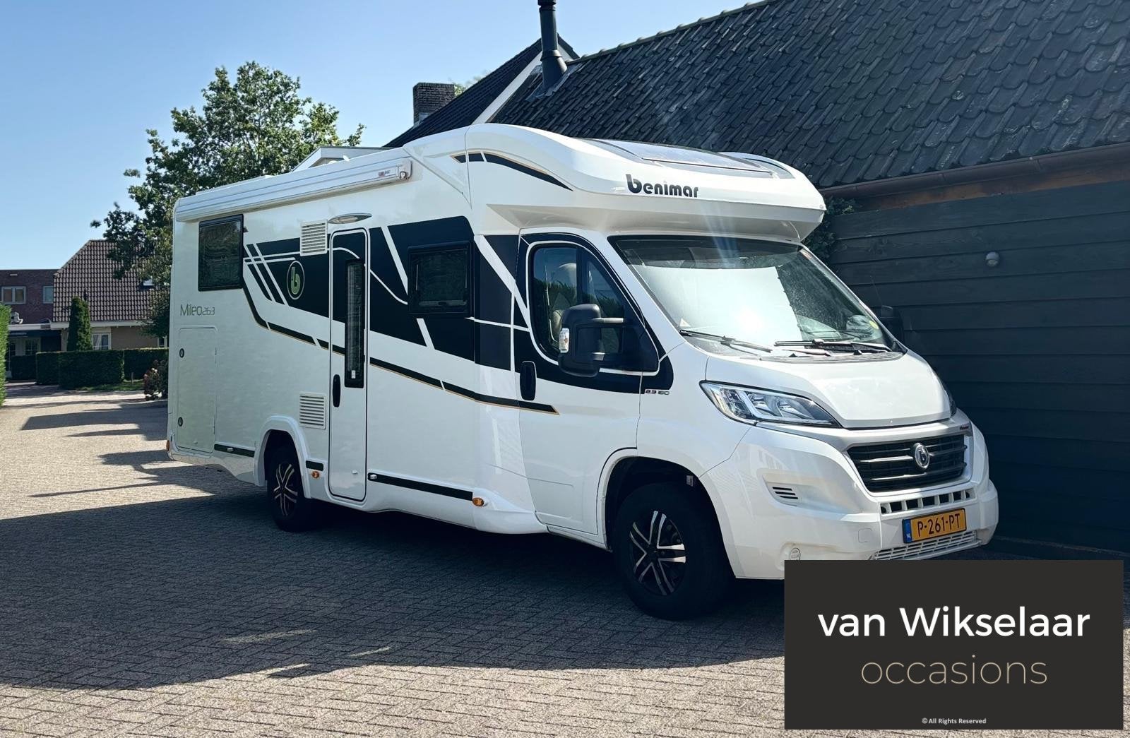 Benimar Mileo 263 2020 150 PK/TRUMA AC/HEFBED/LUCHTVERING/DI, ABS, 7 tot 8 meter, Bedrijf, Airconditioning