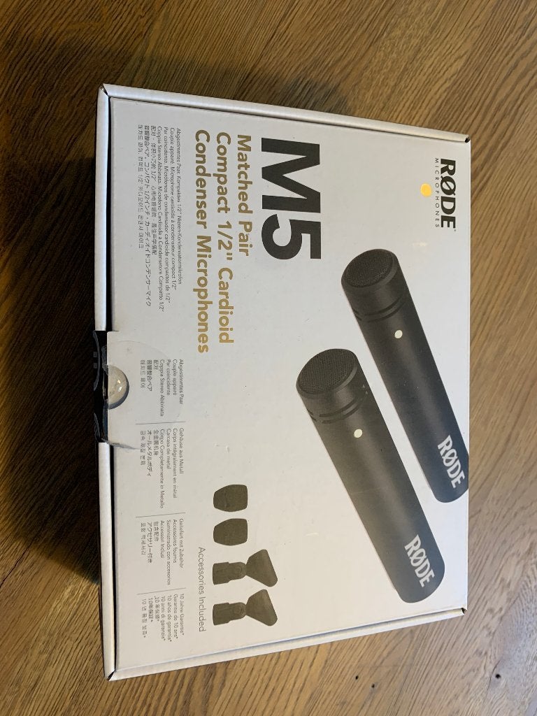 Rode M5 Matched Pair Compact Microfoons, Muziek en Instrumenten, Microfoons, Zo goed als nieuw, Studiomicrofoon, Ophalen of Verzenden