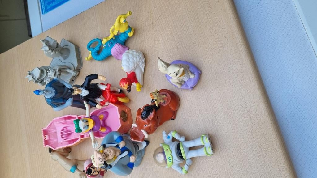 verzameling Disney figuren: Hercules, Toy Story, Lion, Verzamelen, Disney, Ophalen of Verzenden, Overige figuren, Gebruikt, Beeldje of Figuurtje