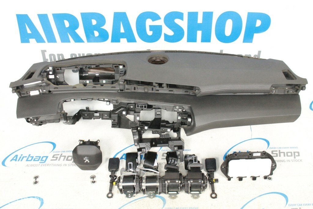 Airbag set Dashboard carbon stiksel Peugeot 508 (2018-heden), Gebruikt, Ophalen of Verzenden