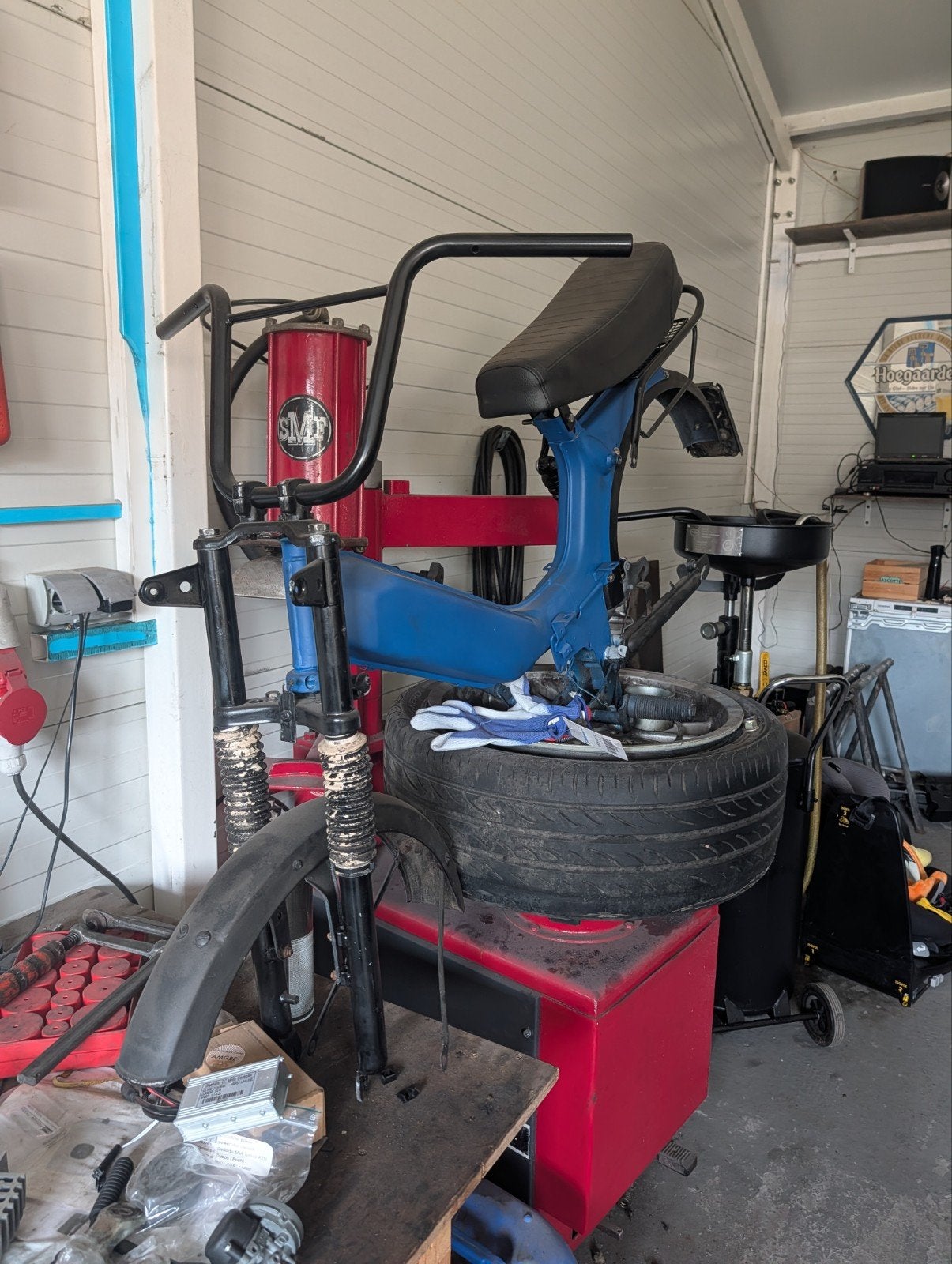 tomos a35 niet in elkaar!, Fietsen en Brommers, Brommers | Tomos, Ophalen, Maximaal 45 km/u, 65 cc, Standard