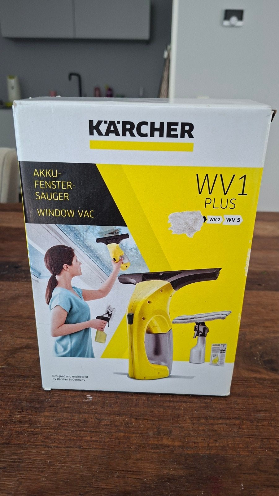 Kärcher WV1 Plus Window Vac - Nieuw in doos, Ophalen of Verzenden, Nieuw