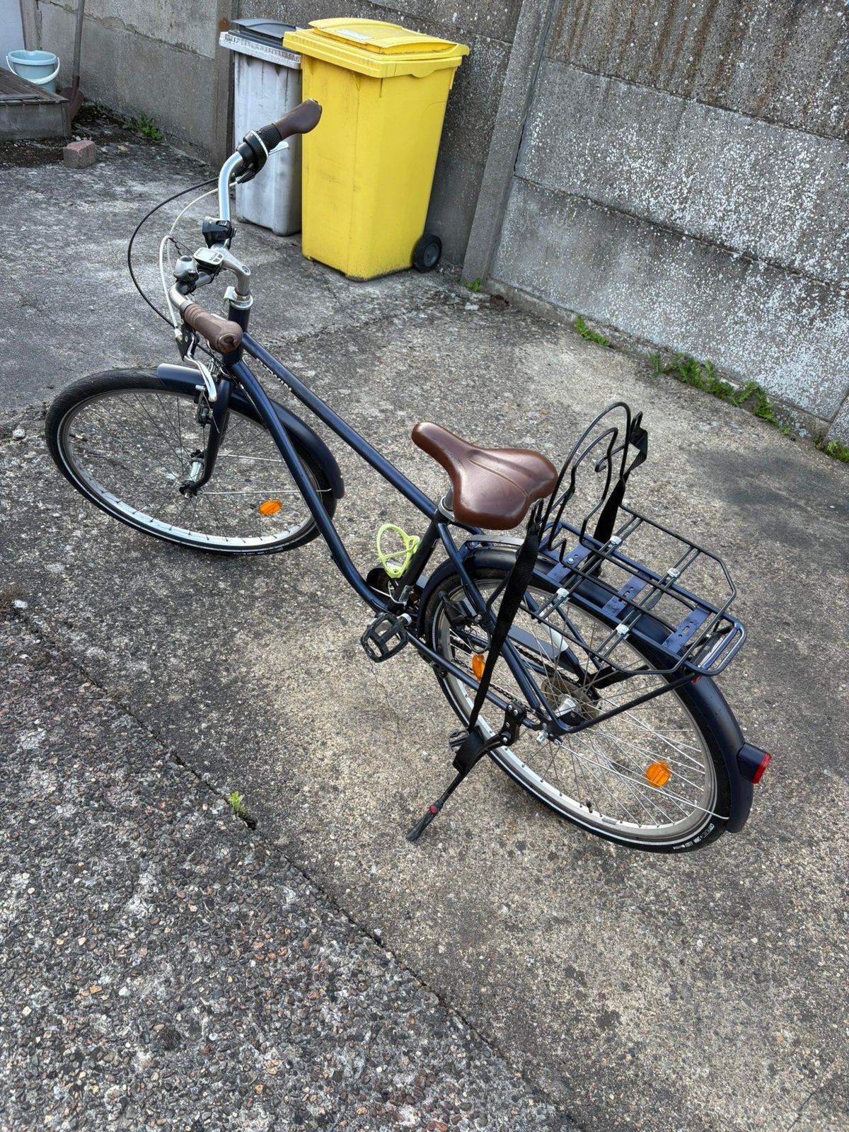 Stadsfiets -Btwin ELOPS 520, Gebruikt, 14 tot 16 inch, Versnellingen, Ophalen