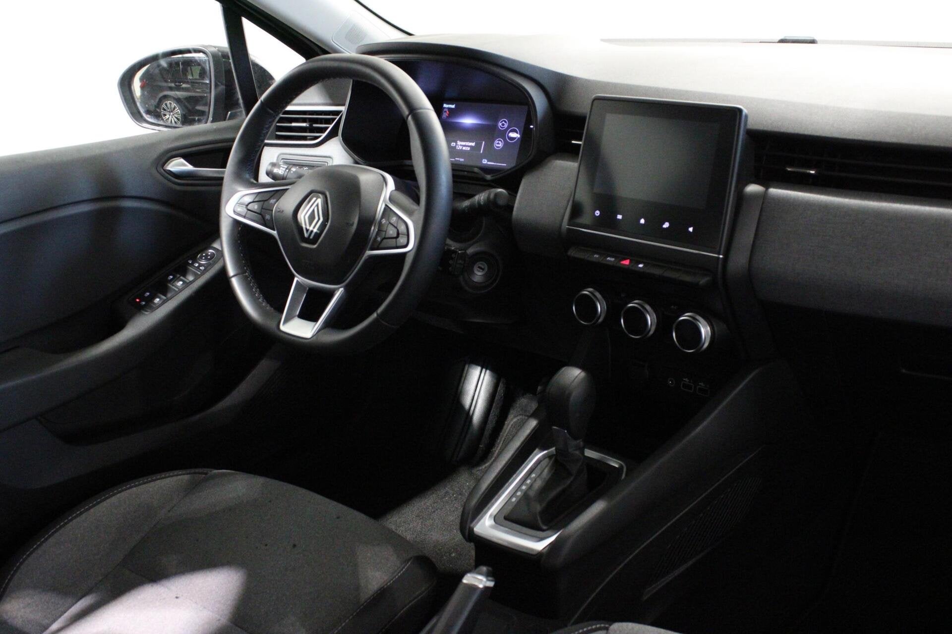 Renault Clio 1.6 E-Tech Full Hybrid 145 evolution, Stof, Gebruikt, Met garantie (alle), Hybride Elektrisch/Benzine