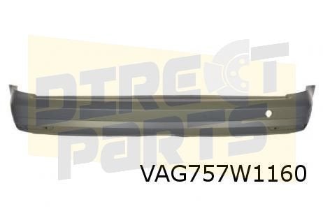 Volkswagen Caddy (7/15-12/20) Achterbumper (Maxi) (GRU) Orig, -, -, Nieuw, Achter