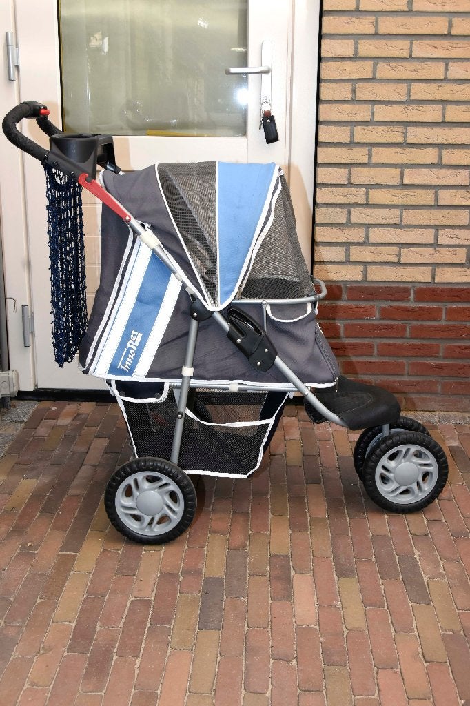 Prachtige inklapbare Inno-Pet Hondenbuggy in keurige staat, Innopet, Ophalen, Zo goed als nieuw, Hondenbuggy