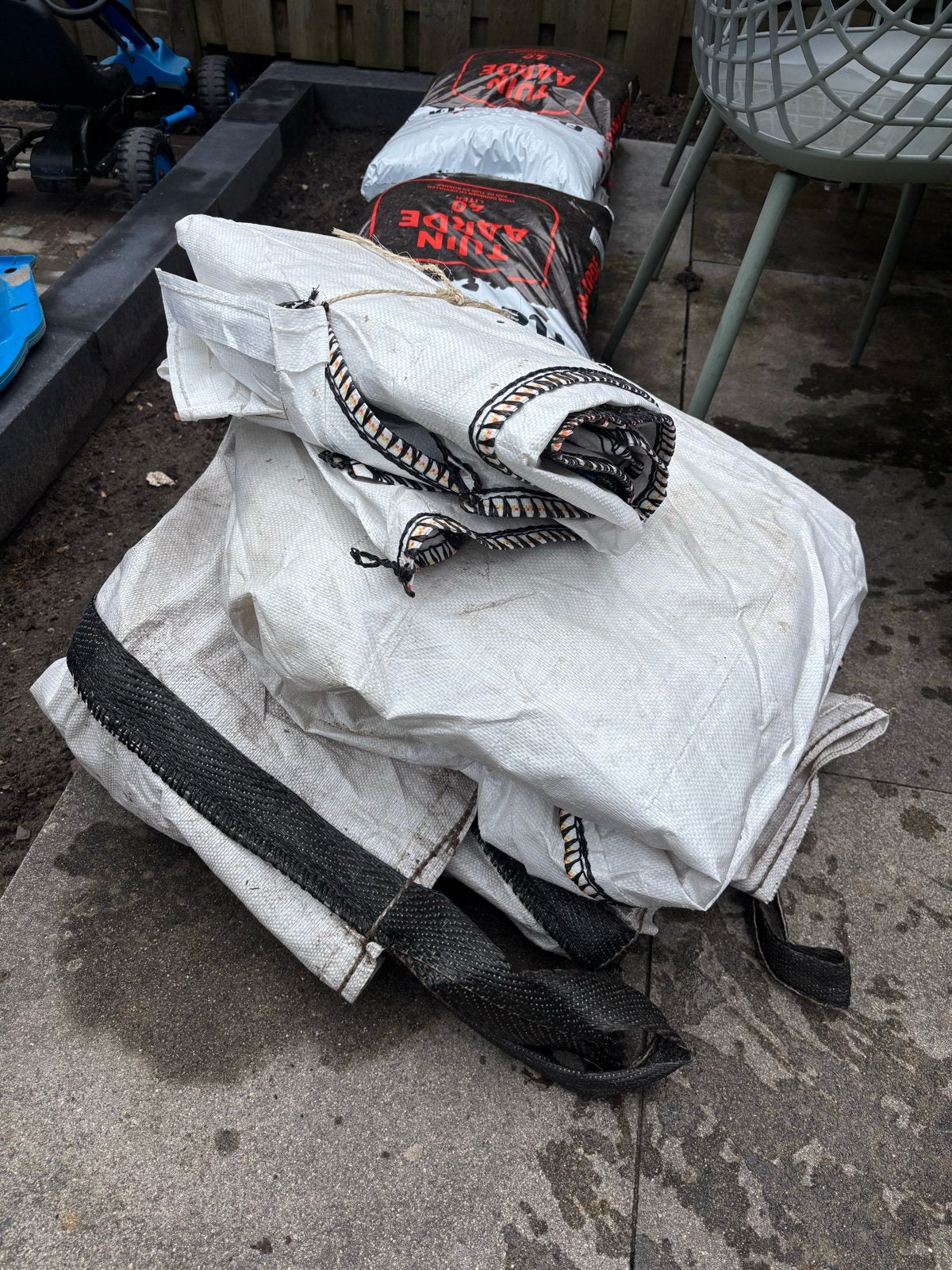 3 Big Bags / Puinzakken, Ophalen, Gebruikt