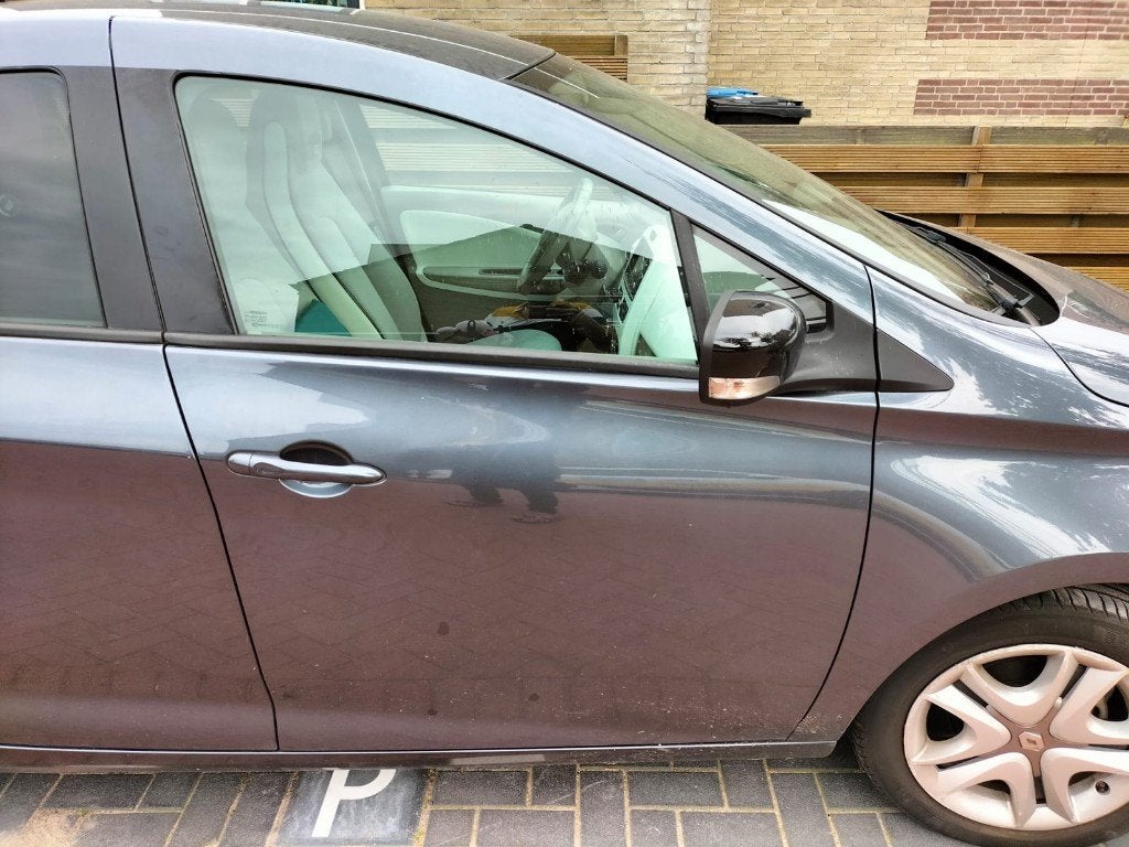 Renault ZOE E 2017 Grijs, Beige, 58 pk, 135 min, Elektrisch