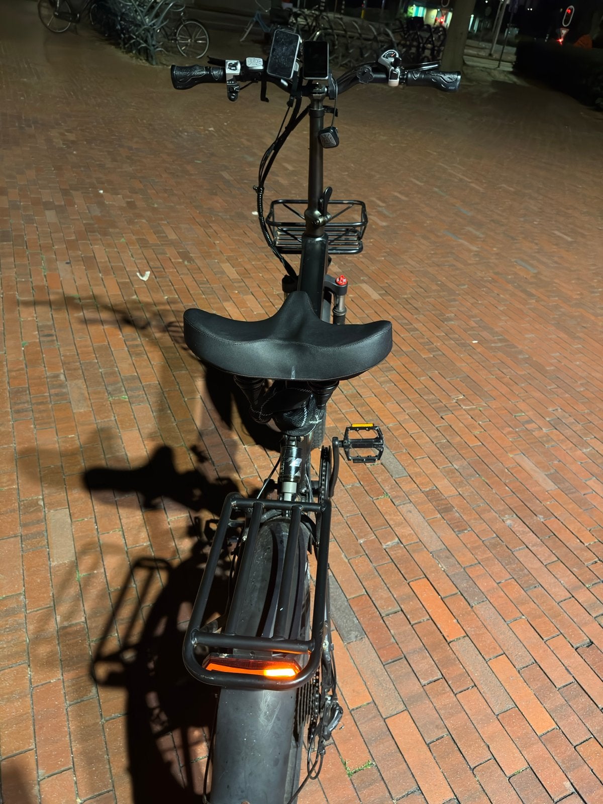 Esmaster Fatbike 750W met dubbel display, Gebruikt, 59 cm of meer, 50 km per accu of meer, Ophalen