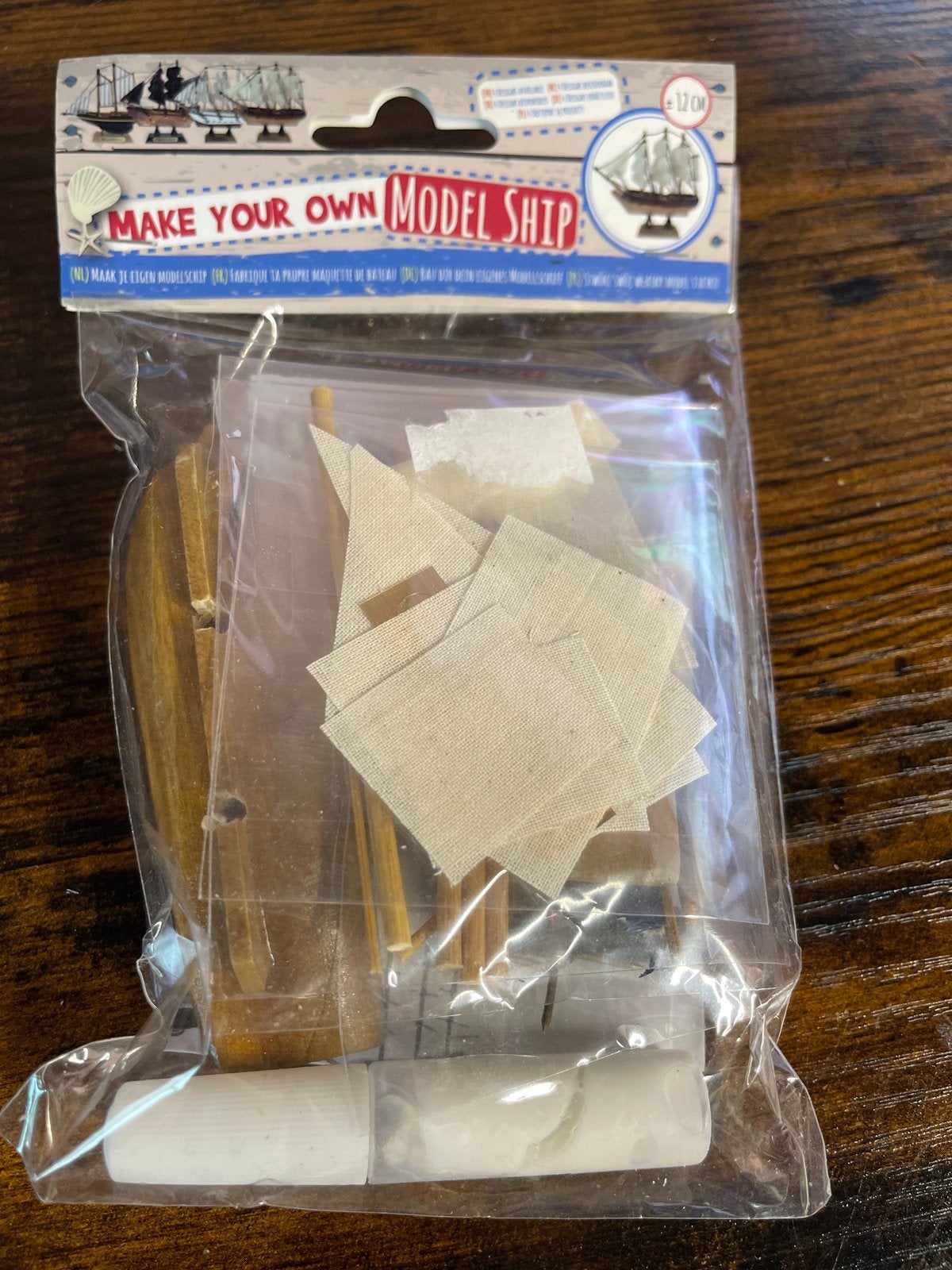 Maak je eigen modelschip - Bouwpakket, Ophalen of Verzenden, Nieuw, 1:200 of kleiner, Overige merken