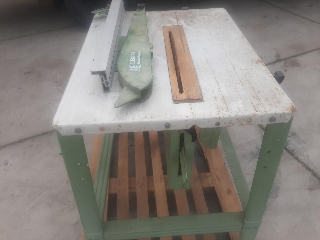hout zaagmachine tafel, Ophalen, Gebruikt, Overige typen, 30 tot 70 mm