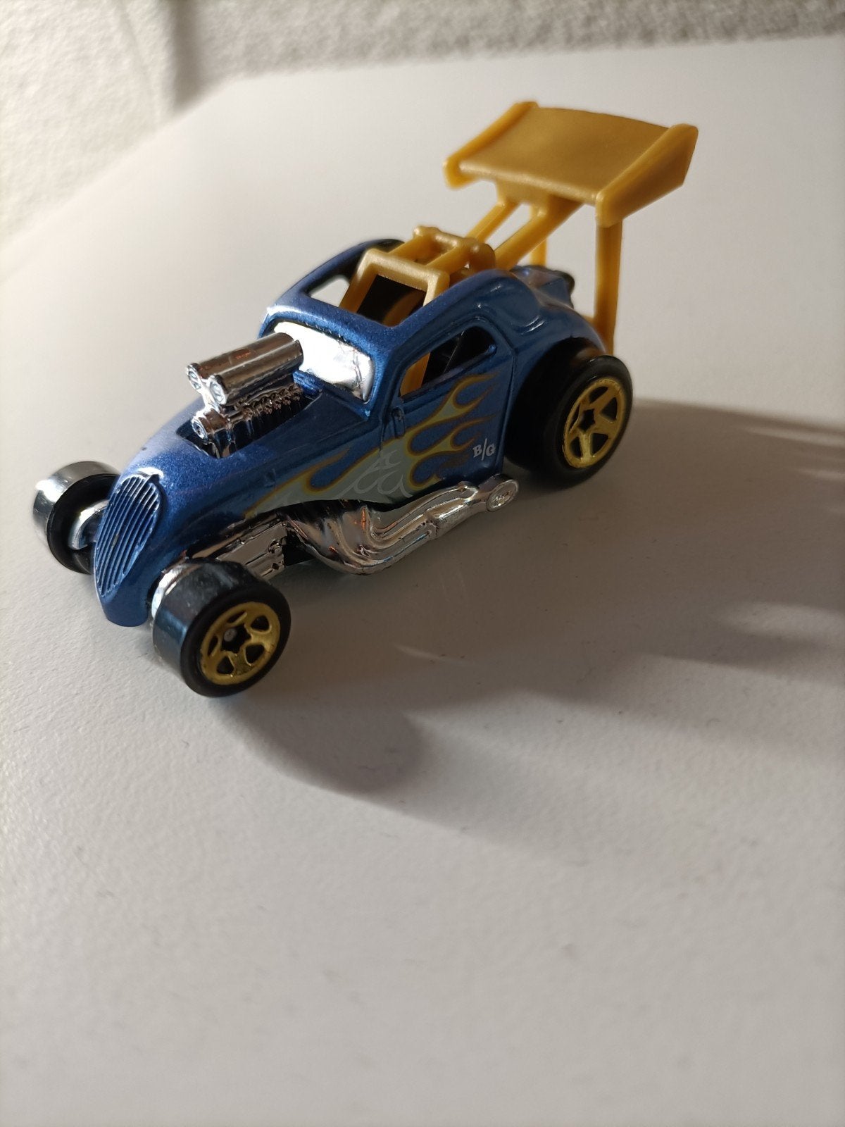 Hot Wheels Fiat 500C met Vlammen, Ophalen of Verzenden, Zo goed als nieuw, Overige typen