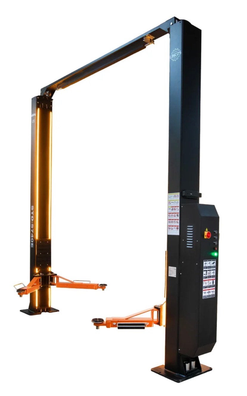 Lincos STD-5740E 400V – 2-koloms hefbrug 4 ton met LED, Ophalen, Nieuw