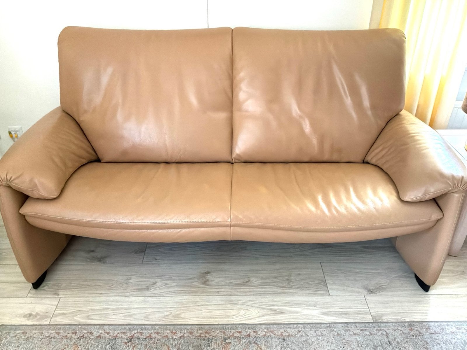 Mooie Leo Lux 3-zits bank - 180x80x90 cm, 150 tot 200 cm, Driepersoons, Ophalen of Verzenden, Zo goed als nieuw