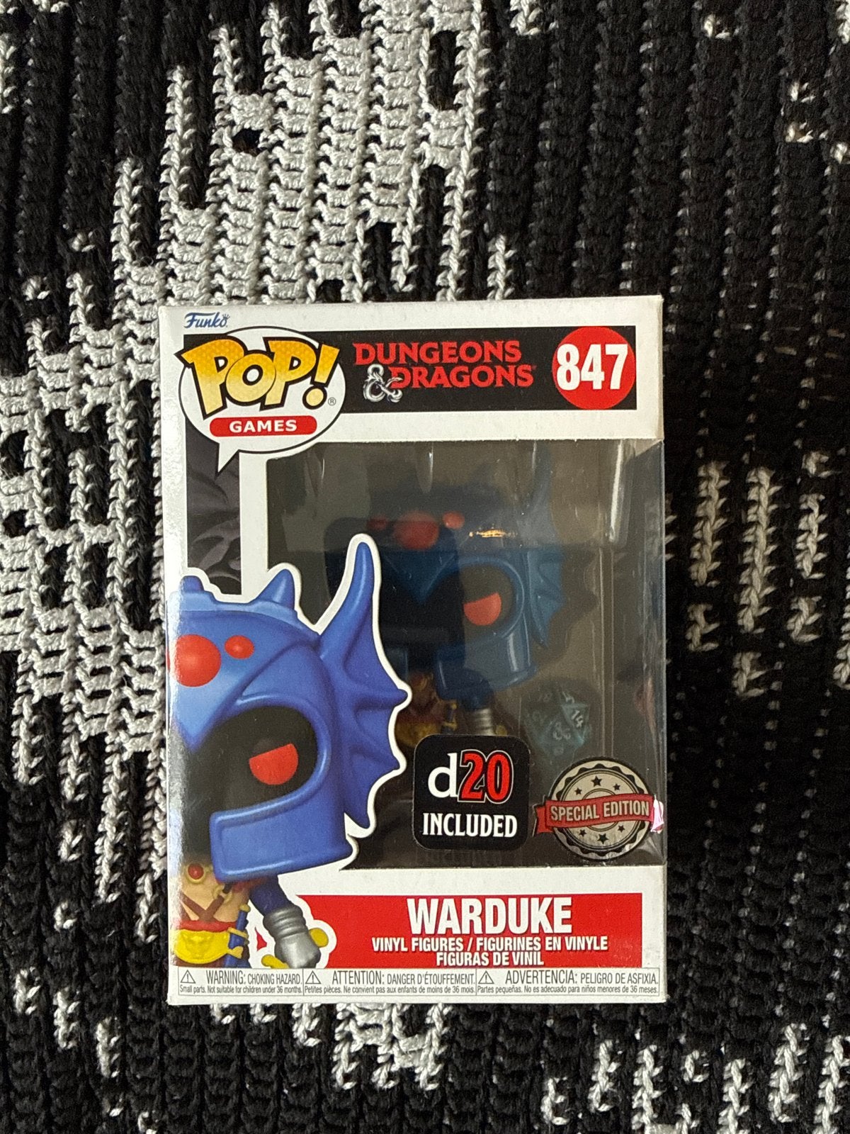 Funko Pop! Dungeons & Dragons Warduke #847, Ophalen of Verzenden, Nieuw