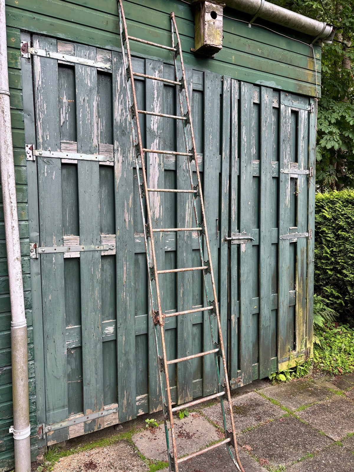 Ijzeren ladder, Ophalen, Gebruikt, Ladder, 2 tot 4 meter