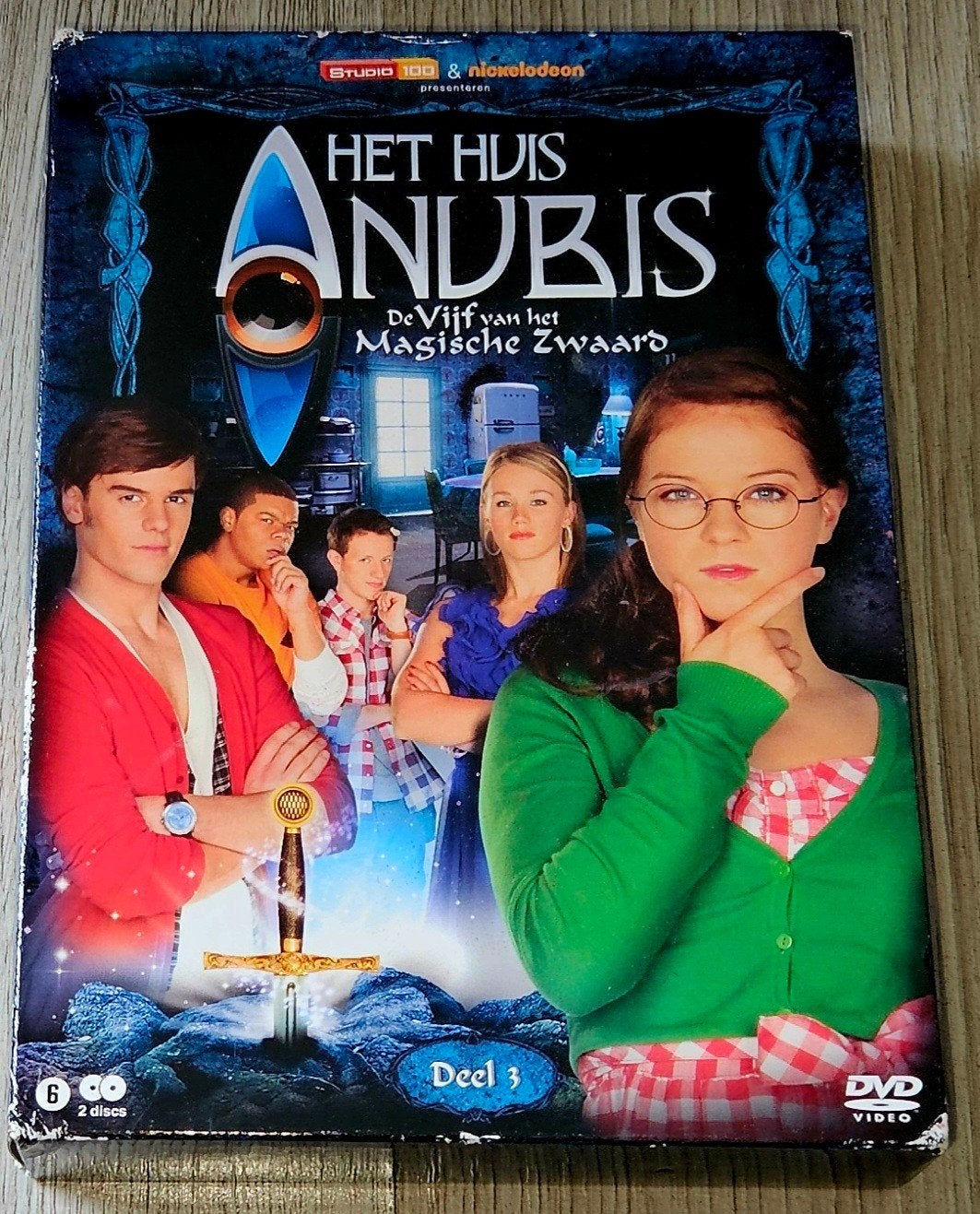 Het Huis Anubis: De Vijf van het Magische Zwaard - Deel 3, Gebruikt, Alle leeftijden, Nederlands, Tv-serie