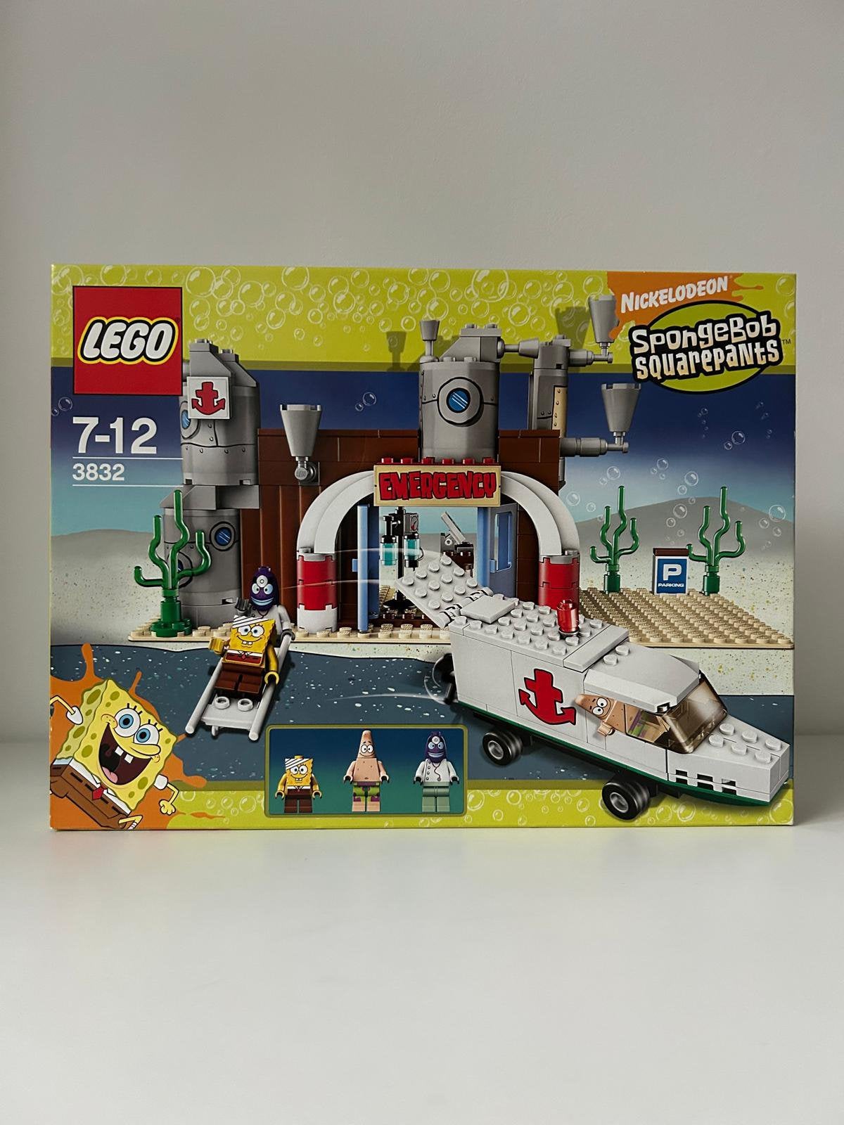 Lego 3832 - Lego Sponge Bob Emergency - *NIEUW*, Overige thema's, Nieuw, Ophalen of Verzenden, Product.compliance@lego.com