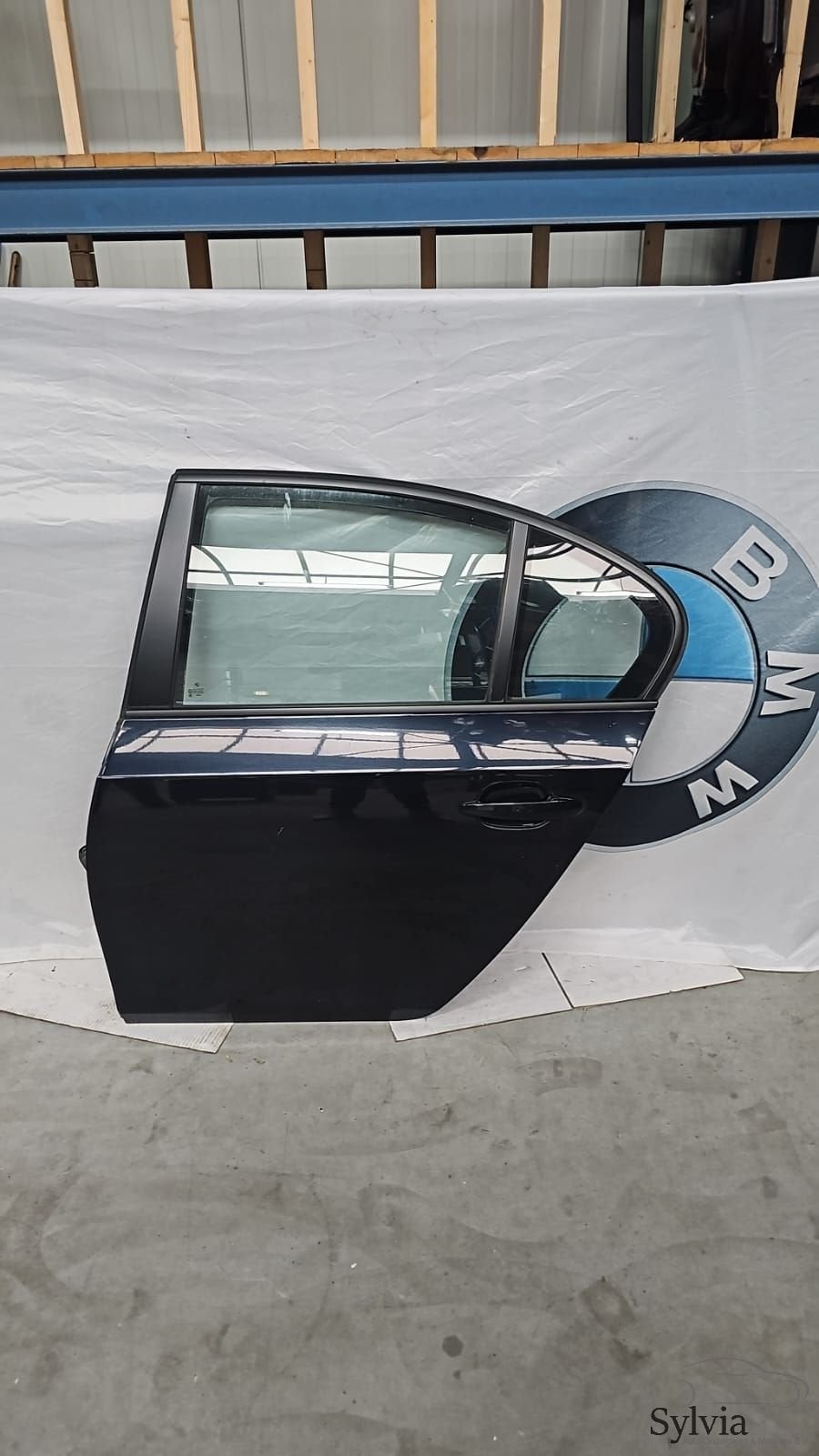 Deur portier links achter BMW 5 serie E60, Gebruikt, -, Deur, -