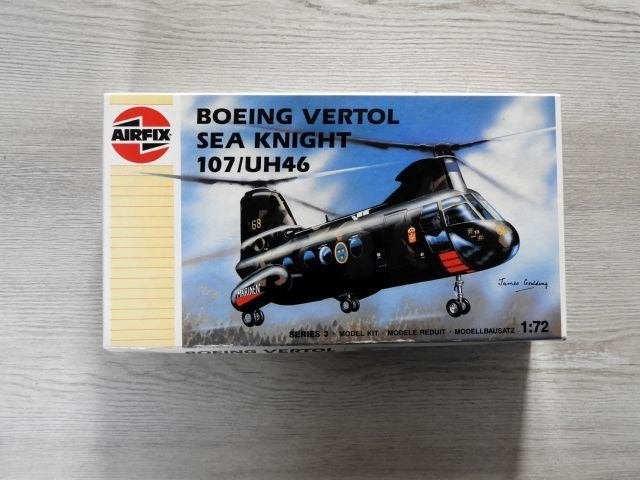 Boeing Vertol UH-46  Sea Knight, 1:72 tot 1:144, Helikopter, Zo goed als nieuw, Ophalen
