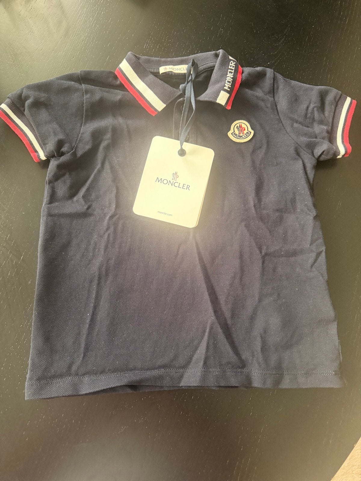 Moncler polo shirt voor kinderen - Zo goed als nieuw, Ophalen of Verzenden, Zo goed als nieuw, Jongen of Meisje
