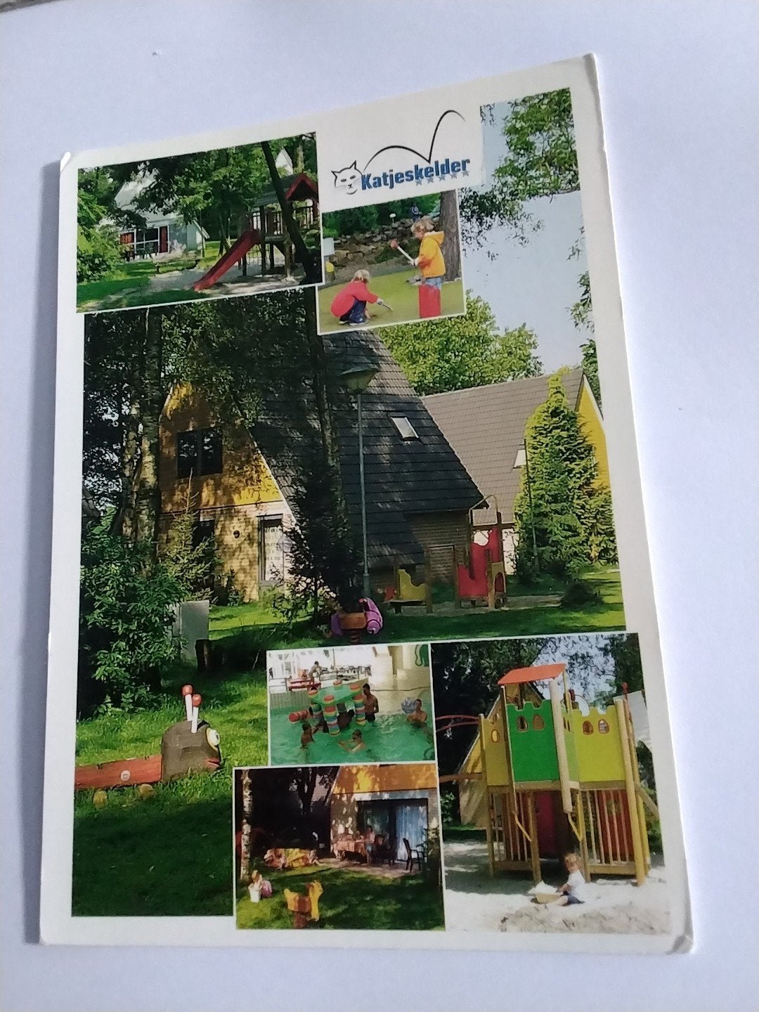 Ansichtkaart Bungalowpark Katjeskelder Oosterhout, Ophalen of Verzenden