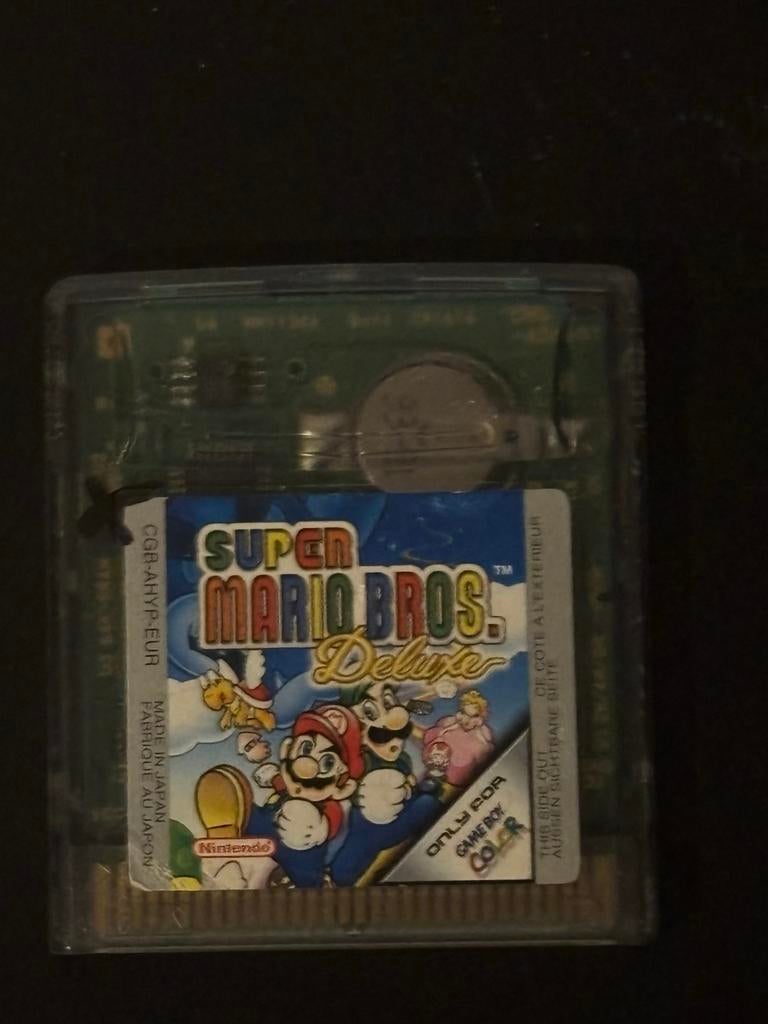 Super Mario Bros. Deluxe - Game Boy Color (Gebruikt), Spelcomputers en Games, Games | Nintendo Game Boy, Gebruikt, 1 speler, Ophalen of Verzenden