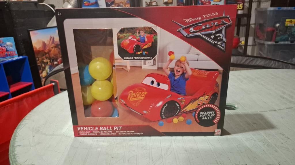 Ballenbak lightning mcqueen, Hobby en Vrije tijd, Ophalen, Nieuw