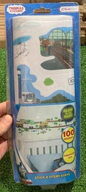 Thomas de Trein Muurstickers - 100 Stuks - Van 16,95 nu 4,95, Ophalen of Verzenden, Overige figuren, Nieuw, Plaatje of Poster