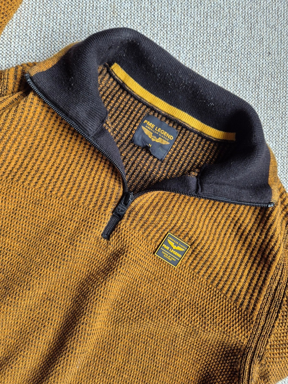 Pme Legend Pall Mall gebreide trui Zipper maat M, Overige kleuren, ., Zo goed als nieuw, PME Legend