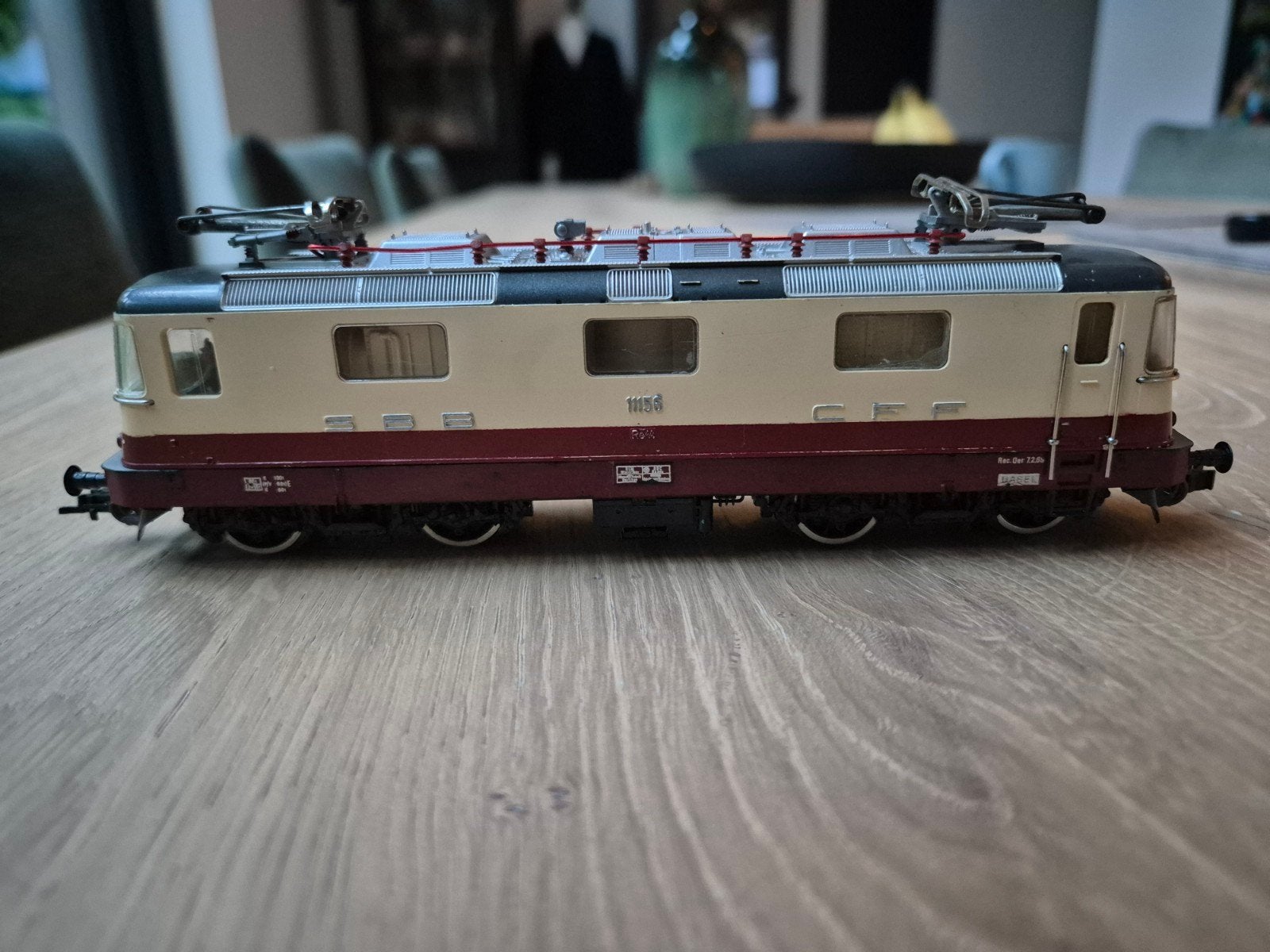 Fleischmann H0 Locomotief SBB 11156 TEE-lok, Gebruikt, Fleischmann, Ophalen of Verzenden, Analoog