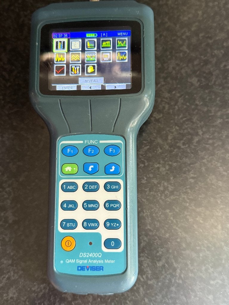 signaal analyse meter Type DS2400Q, Ophalen of Verzenden, Gebruikt, Overige meters