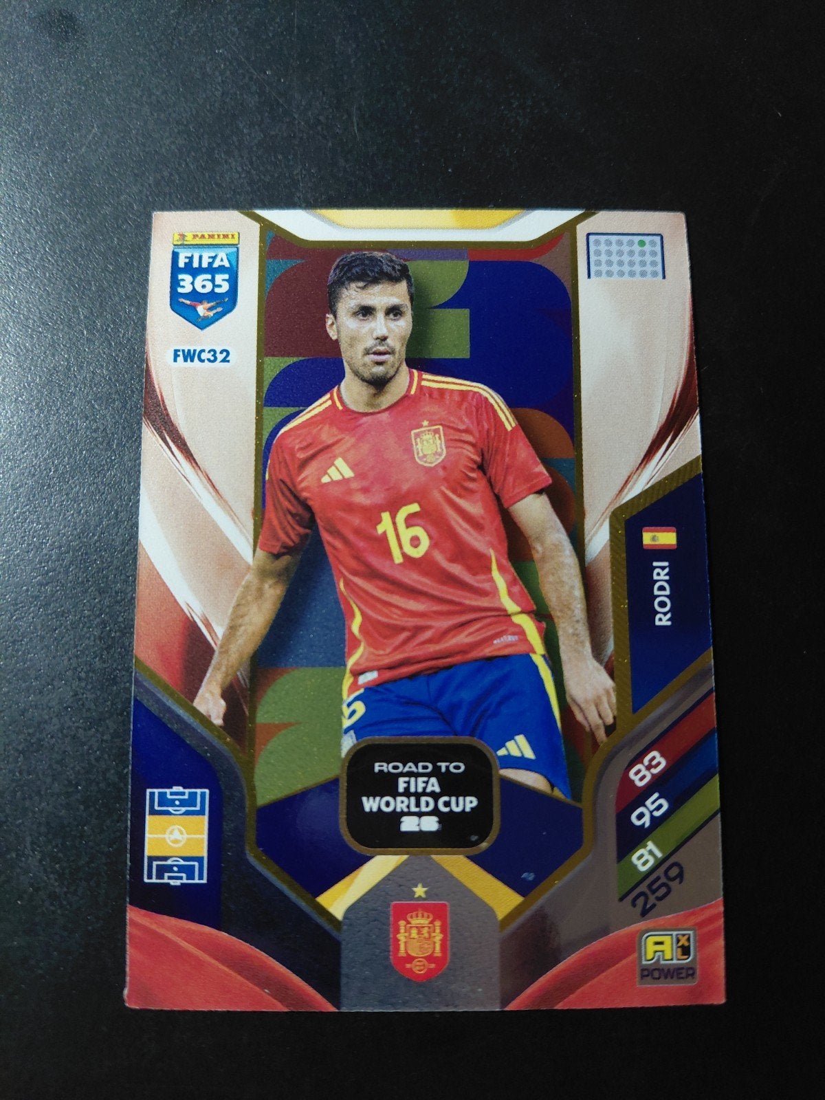 rodri (spanje/fc barcelona) panini, Ophalen of Verzenden, Nieuw, Buitenlandse clubs, Poster, Plaatje of Sticker