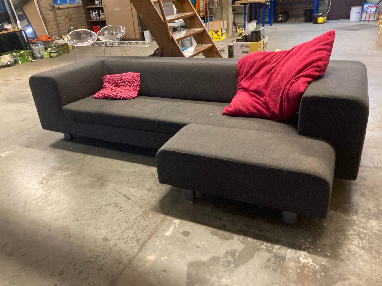 Malou Montis design bank, Ophalen, 250 tot 300 cm, Gebruikt, 100 tot 125 cm