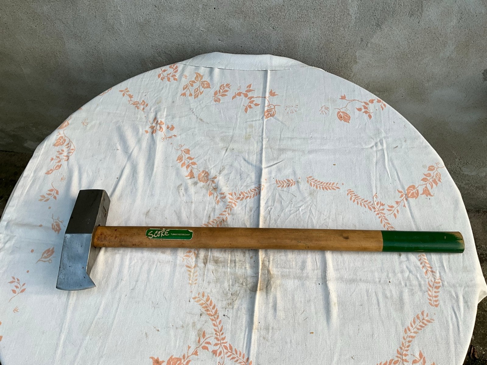 Kloofbijl 3kg - Score Tuingereedschap, Ophalen of Verzenden, Zo goed als nieuw, Bijl