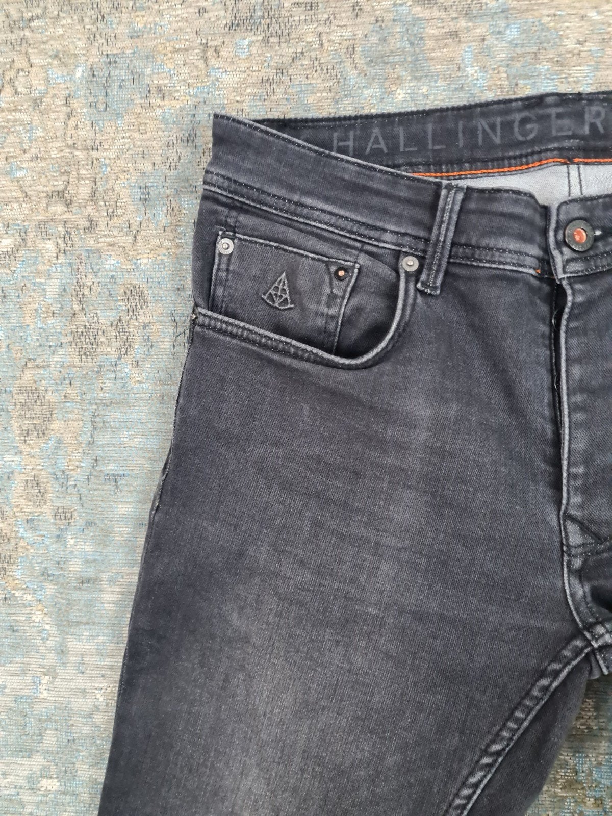 HALLINGER Harper Slim W31 L32 Slim STRETCH Bronno3132 Grijs, Hallinger, New Yorkstraat 74-75, 1175 RD Lijnden, W32 (confectie 46) of kleiner